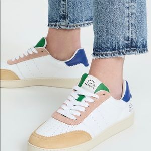 NIB Loeffler Randall Keely Rainbow Sneaker Size 8